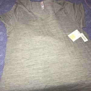 Lularoe Classic T 3XL grey NWT